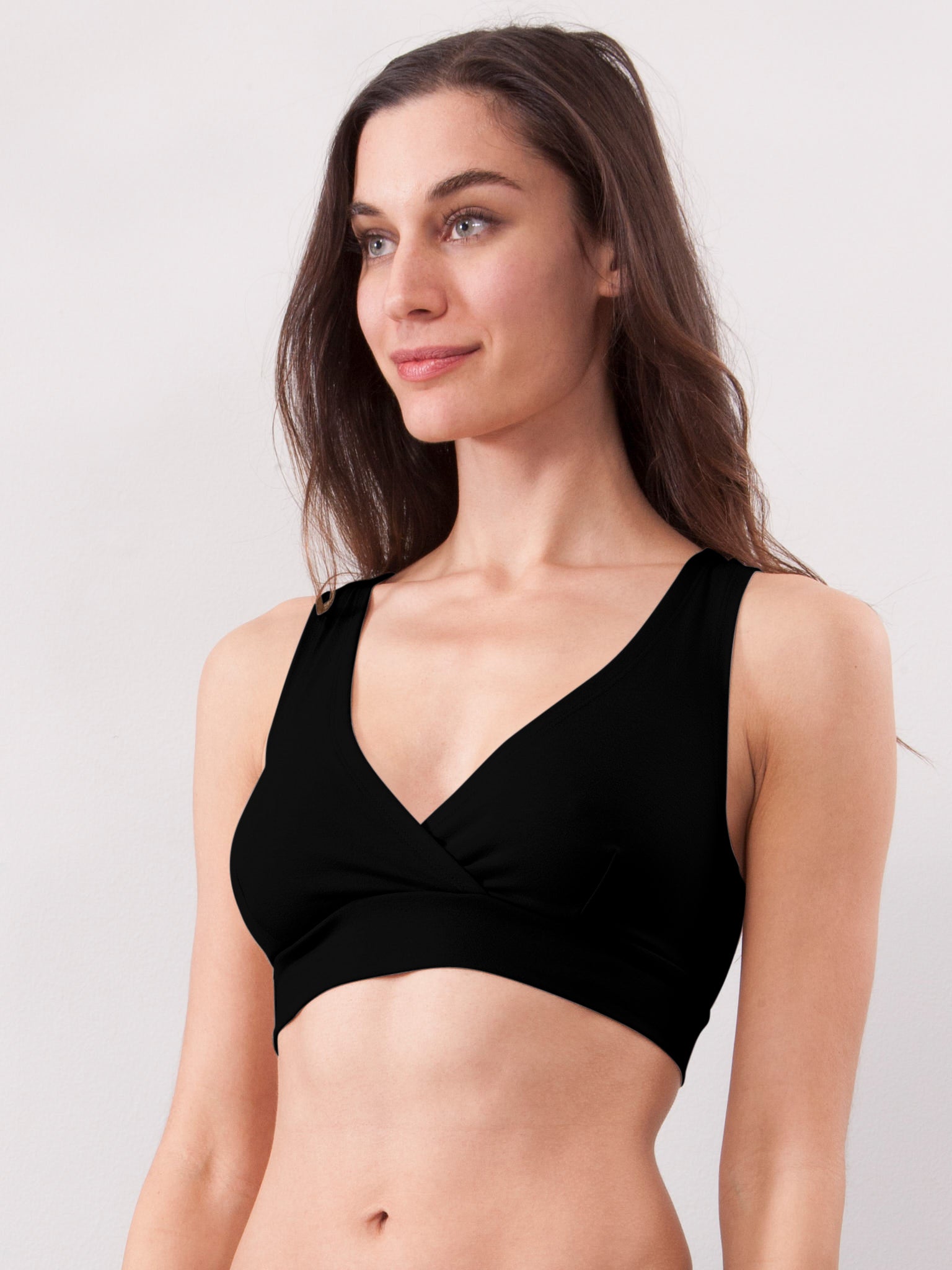 Scallop Texture Bra Halter Top