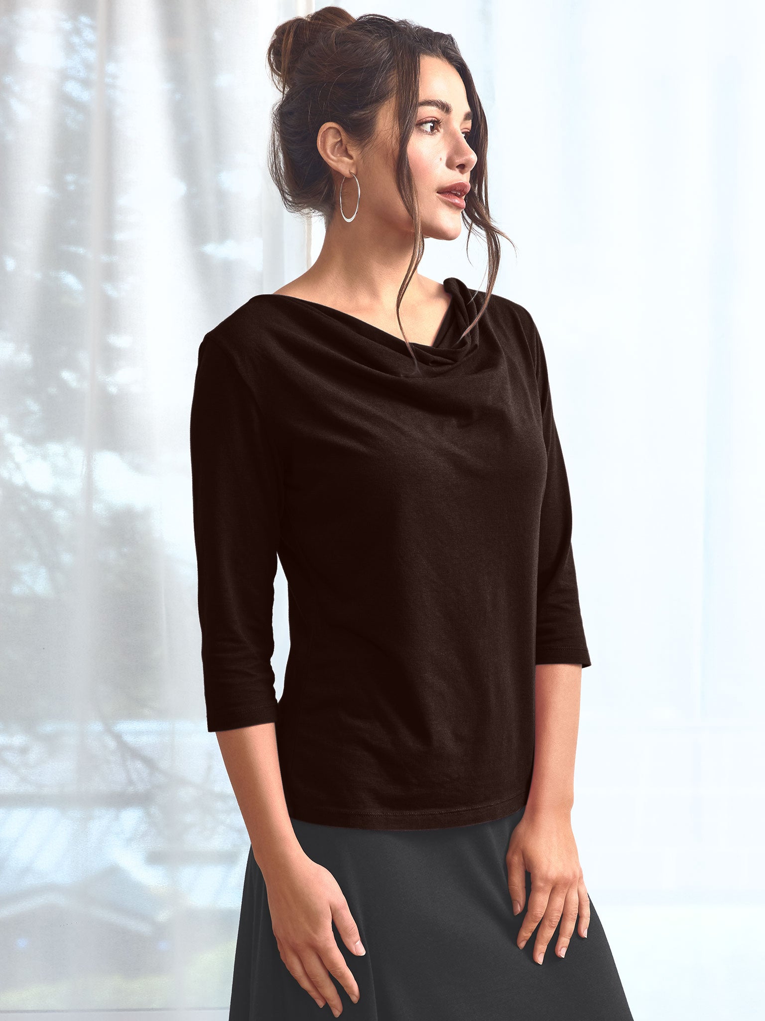 Graceful Neck Top